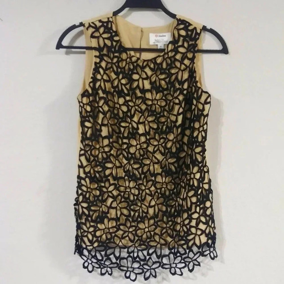 Neiman Marcus for Target Lela Rose Top. Sleeveless - Picture 2 of 8
